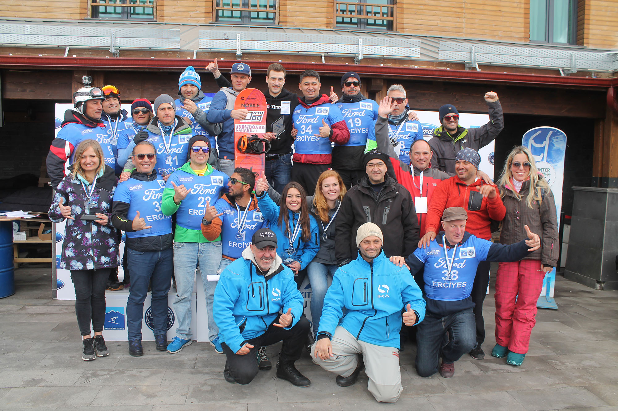 Ford Snowkite Dünya Kupası Erciyes'te Final Yaptı